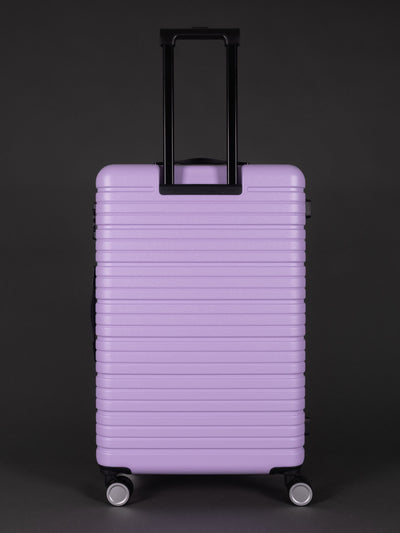 BEOW 3 Piece Lavender Luggage Set – 20", 24" & 28" Suitcases with Expandable Hard Shell, Spinner Wheels & TSA Locks
