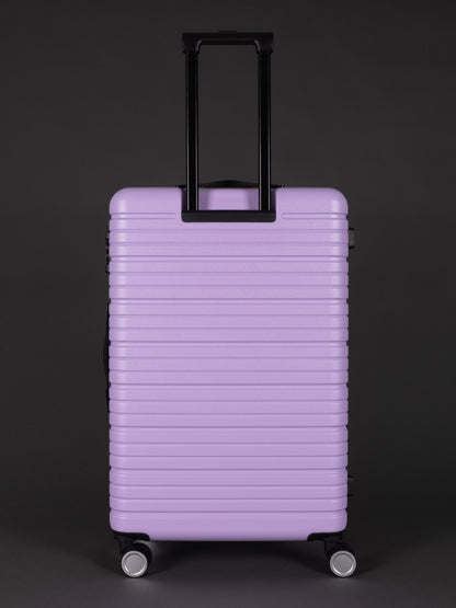 BEOW 3 Piece Lavender Luggage Set – 20", 24" & 28" Suitcases with Expandable Hard Shell, Spinner Wheels & TSA Locks