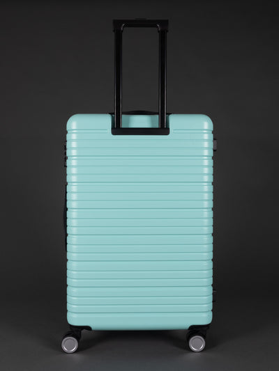 BEOW 3 Piece Mint Luggage Set – 20", 24" & 28" Suitcases with Expandable Hard Shell, Spinner Wheels & TSA Locks