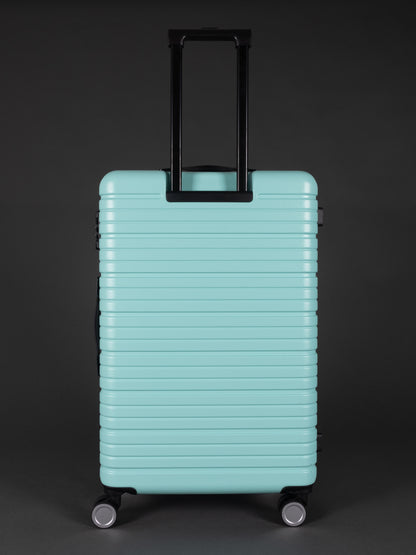 BEOW 3 Piece Mint Luggage Set – 20", 24" & 28" Suitcases with Expandable Hard Shell, Spinner Wheels & TSA Locks