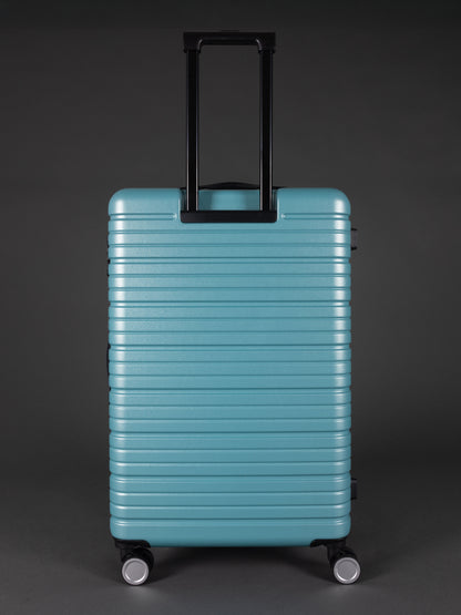 BEOW 3 Piece Teal Luggage Set – 20", 24" & 28" Suitcases with Expandable Hard Shell, Spinner Wheels & TSA Locks