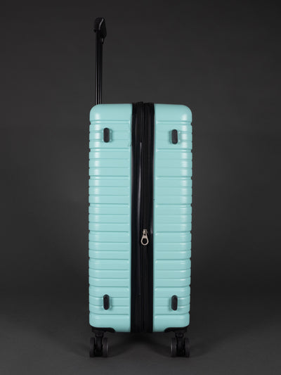 “BEOW hard-shell luggage set drop-tested for durability – 3 piece expandable suitcases”