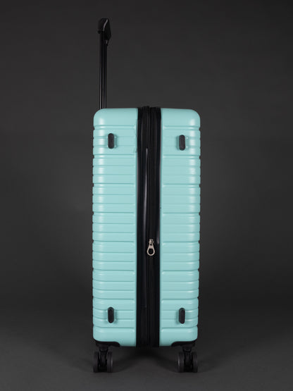 “BEOW hard-shell luggage set drop-tested for durability – 3 piece expandable suitcases”