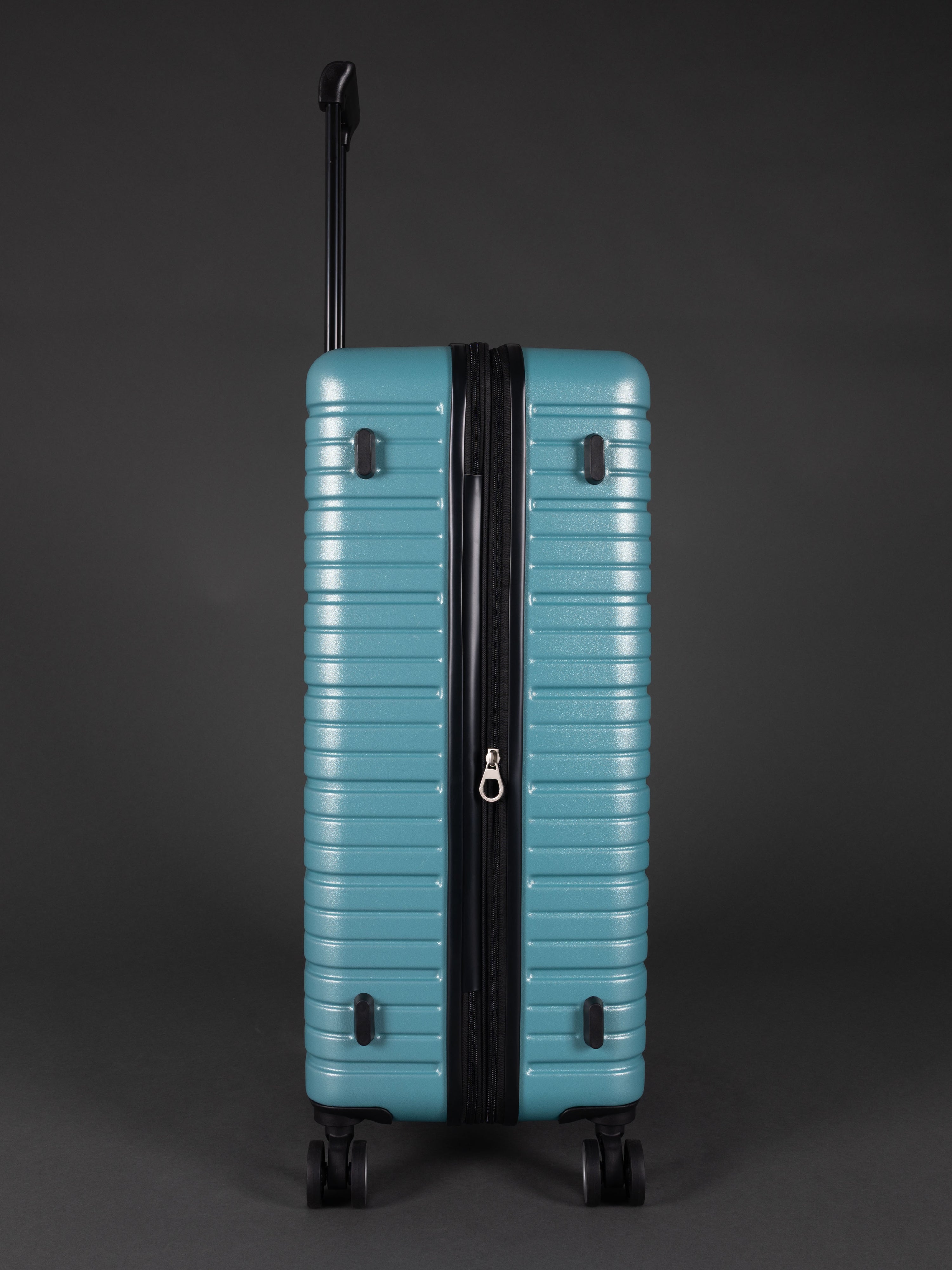 BEOW 3 Piece Teal Luggage Set – 20", 24" & 28" Suitcases with Expandable Hard Shell, Spinner Wheels & TSA Locks