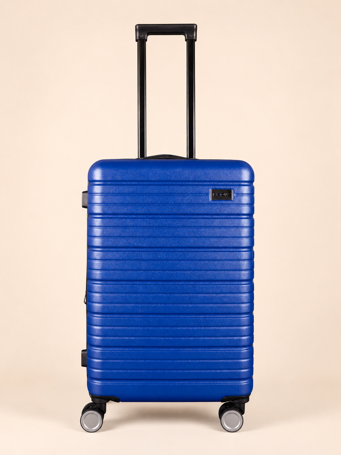 BEOW 3 Piece Blue Luggage Set – 20", 24" & 28" Suitcases with Expandable Hard Shell, Spinner Wheels & TSA Locks