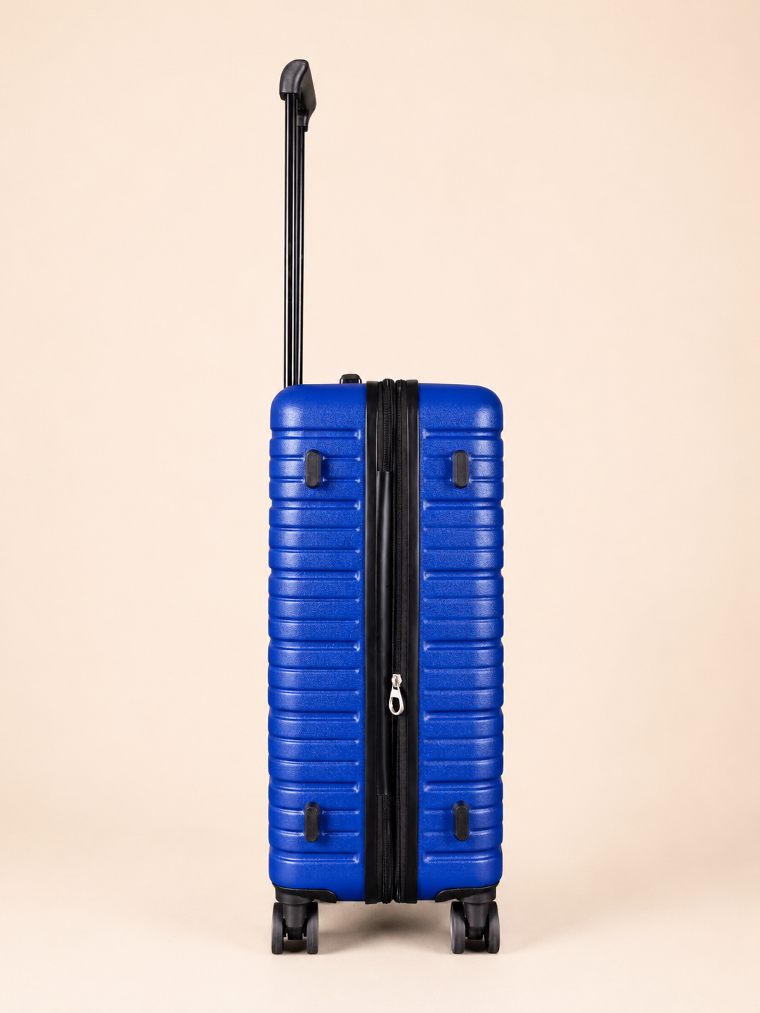 BEOW 3 Piece Blue Luggage Set – 20", 24" & 28" Suitcases with Expandable Hard Shell, Spinner Wheels & TSA Locks
