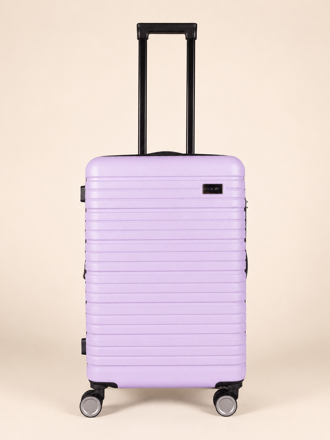 BEOW 3 Piece Lavender Luggage Set – 20", 24" & 28" Suitcases with Expandable Hard Shell, Spinner Wheels & TSA Locks