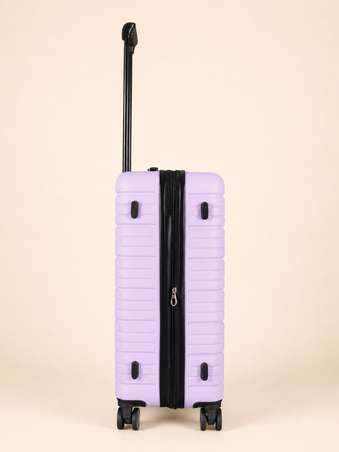 BEOW 3 Piece Lavender Luggage Set – 20", 24" & 28" Suitcases with Expandable Hard Shell, Spinner Wheels & TSA Locks