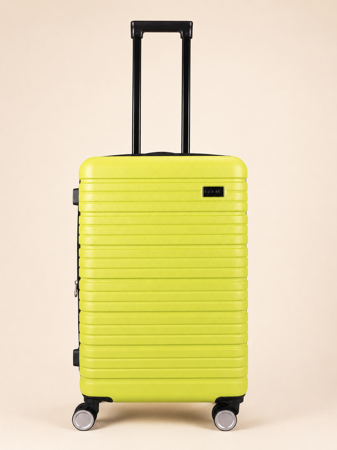 BEOW 3 Piece Lime Green Luggage Set – 20", 24" & 28" Suitcases with Expandable Hard Shell, Spinner Wheels & TSA Locks