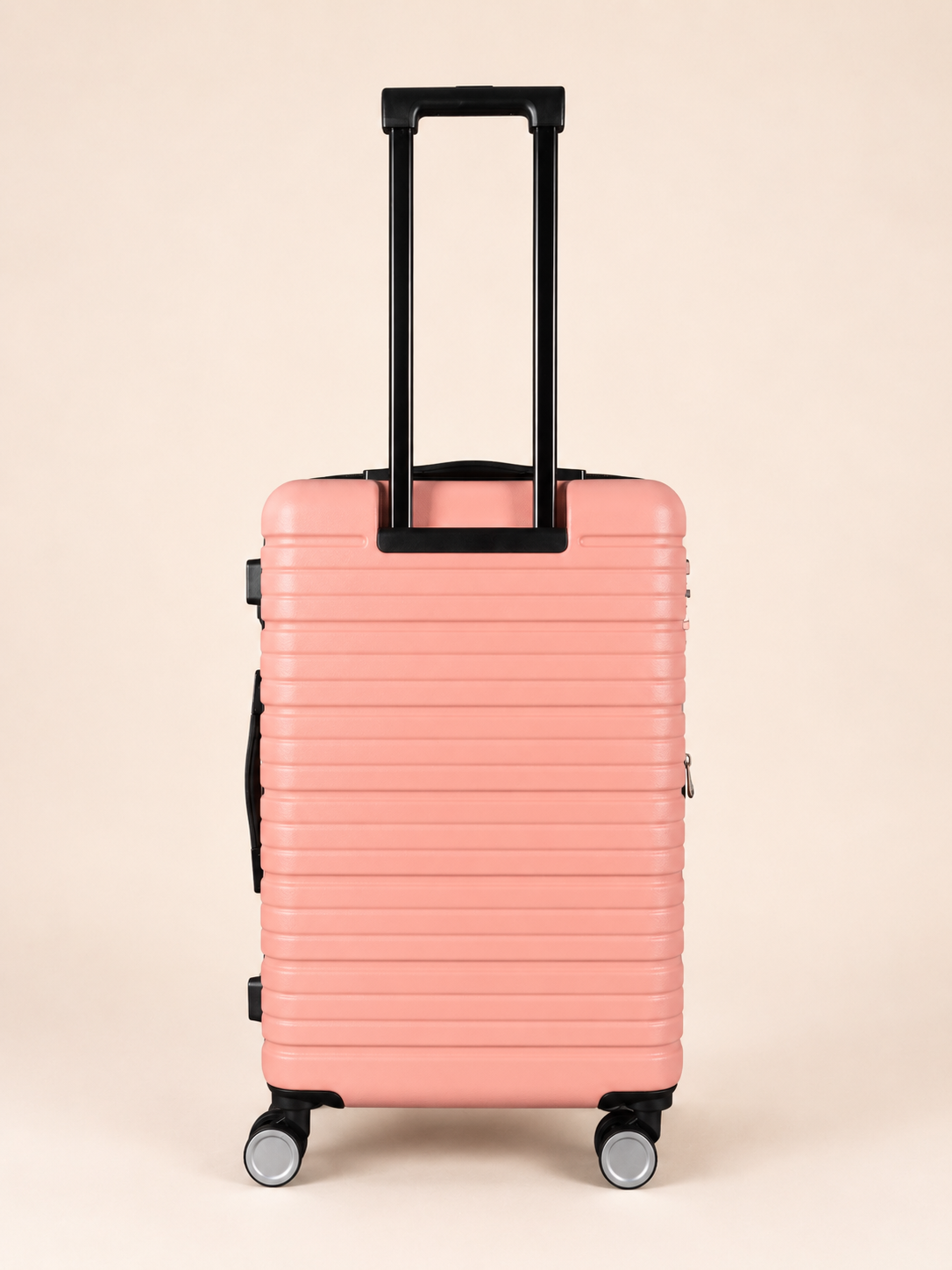 BEOW 3 Piece Pink Luggage Set – 20", 24" & 28" Suitcases with Expandable Hard Shell, Spinner Wheels & TSA Locks