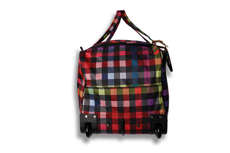 Highbury Large Flight bag With 2 wheeled Holdall, Personalized Luggage Tag, 28" Soft Luggage Suitcase