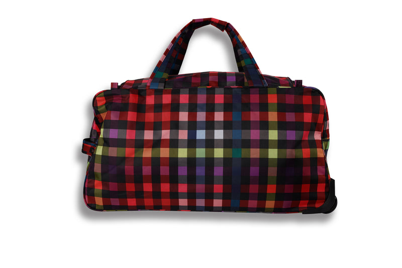 Highbury Large Flight bag With 2 wheeled Holdall, Personalized Luggage Tag, 28" Soft Luggage Suitcase