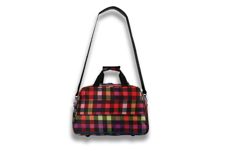 Highbury Cabin Size Flight bag With Strap, Personalized Luggage Tag, Weekender bag, Holiday Bag