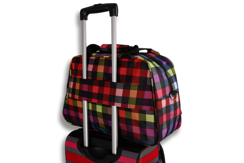 Highbury Cabin Size Flight bag With Strap, Personalized Luggage Tag, Weekender bag, Holiday Bag