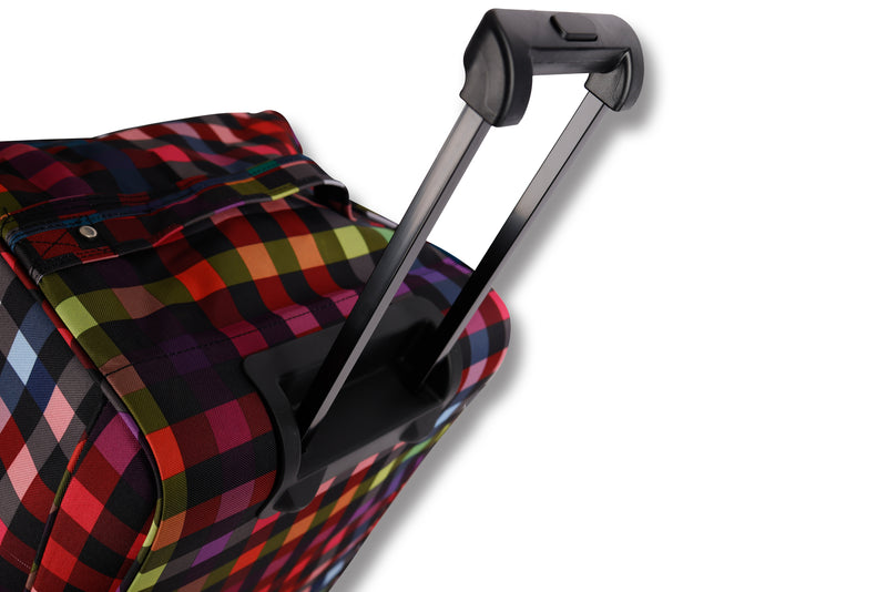 Highbury Large Flight bag With 2 wheeled Holdall, Personalized Luggage Tag, 28" Soft Luggage Suitcase