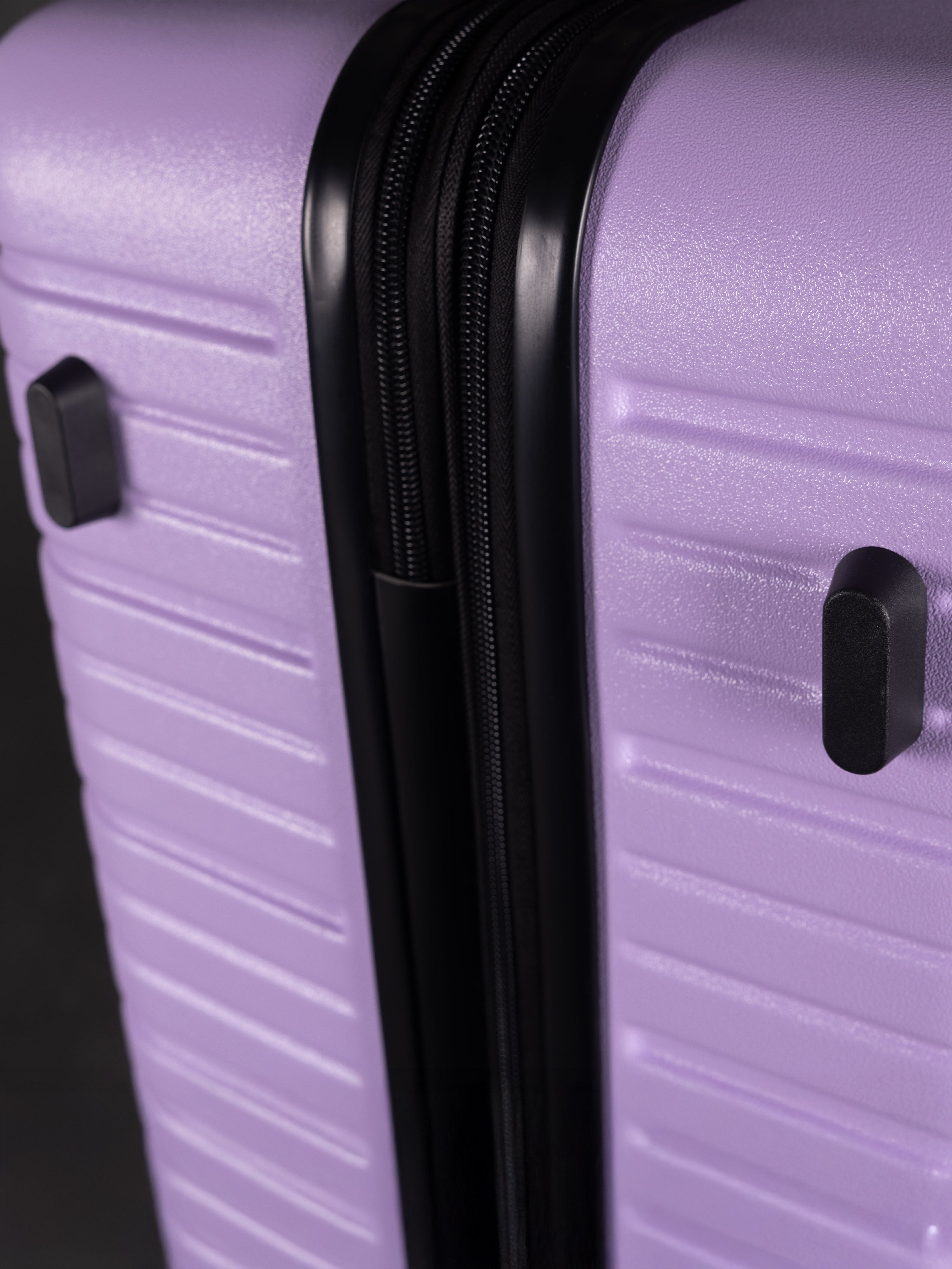 BEOW 3 Piece Lavender Luggage Set – 20", 24" & 28" Suitcases with Expandable Hard Shell, Spinner Wheels & TSA Locks