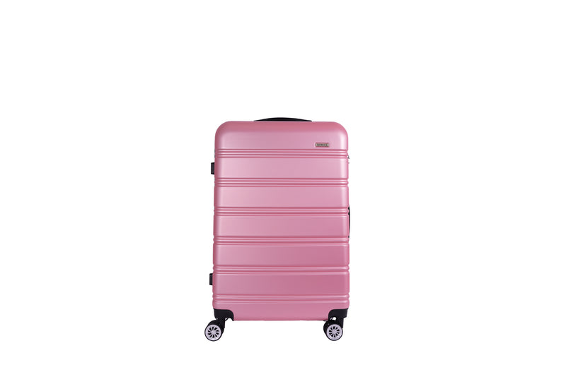 Redbrick Hardside Luggage ABS Hard-Shell Spinner/Suitcase Set with 8 Wheels - 71cm / 28 inches, 61cm / 24 inches, 55cm / 20 inches 3 Piece Set (20", 24",28")