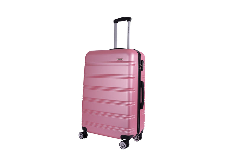 Redbrick Hardside Luggage ABS Hard-Shell Spinner/Suitcase Set with 8 Wheels - 71cm / 28 inches, 61cm / 24 inches, 55cm / 20 inches 3 Piece Set (20", 24",28")