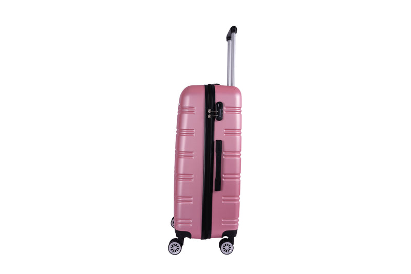 Redbrick Hardside Luggage ABS Hard-Shell Spinner/Suitcase Set with 8 Wheels - 71cm / 28 inches, 61cm / 24 inches, 55cm / 20 inches 3 Piece Set (20", 24",28")