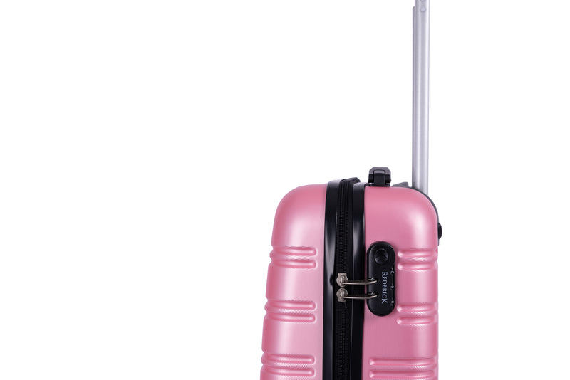 Redbrick Hardside Luggage ABS Hard-Shell Spinner/Suitcase Set with 8 Wheels - 71cm / 28 inches, 61cm / 24 inches, 55cm / 20 inches 3 Piece Set (20", 24",28")