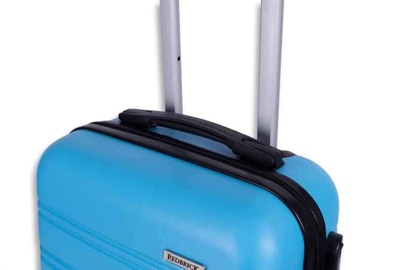 Redbrick Hardside Luggage ABS Hard-Shell Spinner/Suitcase Set with 8 Wheels - 71cm / 28 inches, 61cm / 24 inches, 55cm / 20 inches 3 Piece Set (20", 24",28")
