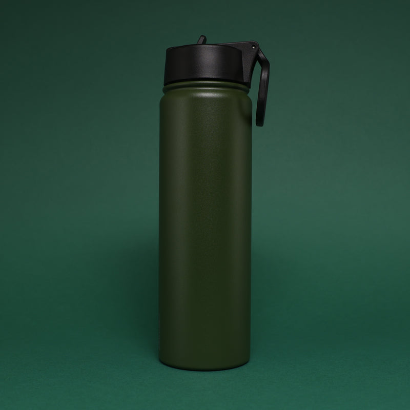 Versai Personalised Stainless Steel 18oz, 22oz, 32oz Straw Water Bottle