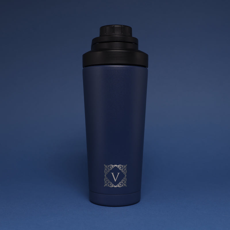 Versai Personalised Stainless Steel Protein Shaker 750ml